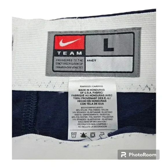 Nike Men's Open Field Football Pants Navy/White # 615745/420 NWOT Choose … - Picture 5 of 7